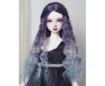 Custom Gradient BJD Long Wavy Wig for 1/3, 1/4, 1/6 Dolls