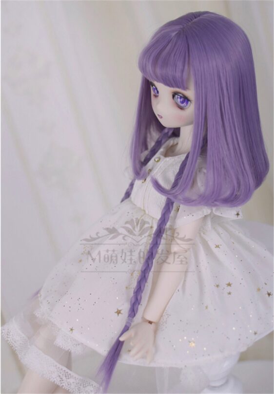 Custom Long Hair BJD Wig - Fashion Long Doll Wig for 1/3, 1/4, 1/6 Dolls