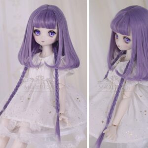 Custom Long Hair BJD Wig - Fashion Long Doll Wig for 1/3, 1/4, 1/6 Nines