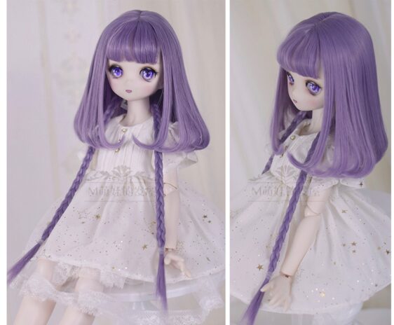 Custom Long Hair BJD Wig - Fashion Long Doll Wig for 1/3, 1/4, 1/6 Dolls