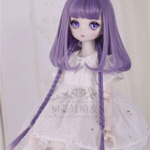 Custom Long Hair BJD Wig - Fashion Long Doll Wig for 1/3, 1/4, 1/6 Puppen