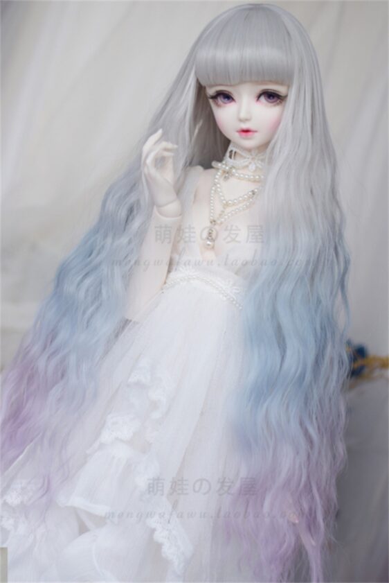 Custom-Made BJD Doll Wig – Perfect Fit for 6"-9" Poppe