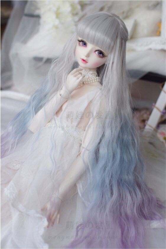 Custom-Made BJD Doll Wig – Perfect Fit for 6"-9" Dolls