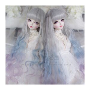 Custom-Made BJD Doll Wig – Perfect Fit for 6"-9" 人形