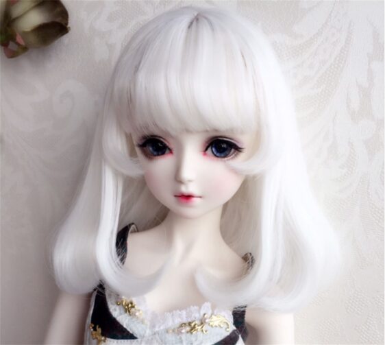 Custom Made BJD Short Wig Hair with Bangs - Blythe 1/3 1/4 1/6