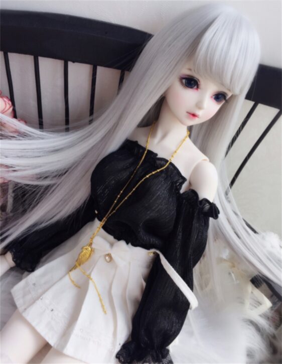 Custom Made Long Straight Hair - 1/3 1/4 1/6 Bjd