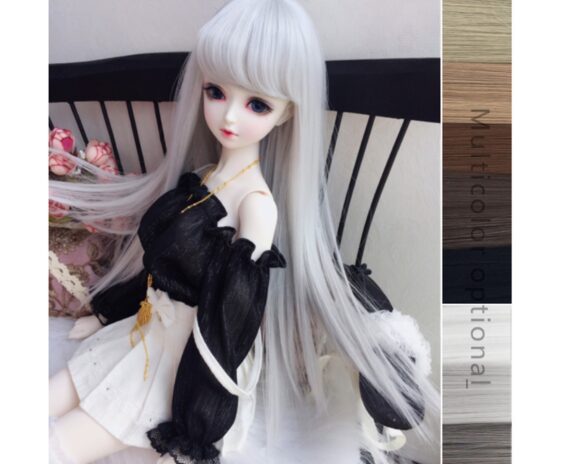 Custom Made Long Straight Hair - 1/3 1/4 1/6 Bjd