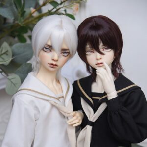 Custom Short BJD Wig | 1/3, 1/4, 1/6, 1/8 & 1/12 Doll Hair