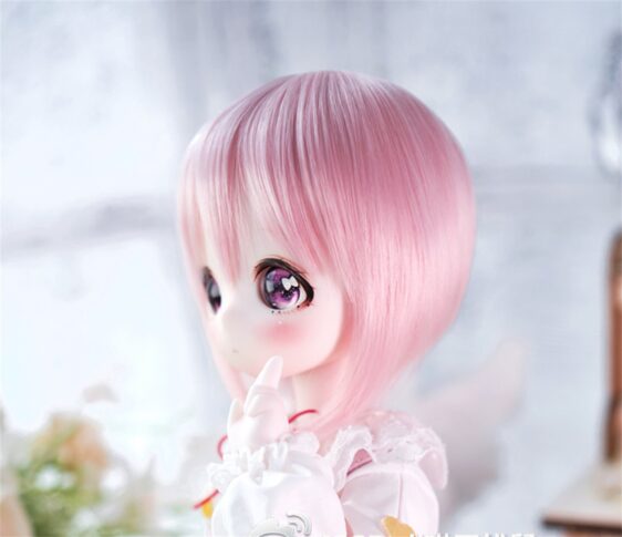 Cute Short BJD Wig | 1/6, 1/4, 1/3, 1/8 Sizes | Short Doll Hair