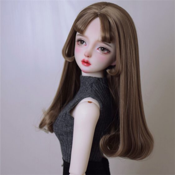 Elegant Short Curly BJD Wig for Dolls | 1/6, 1/4, 1/3, 1/8 Sizes