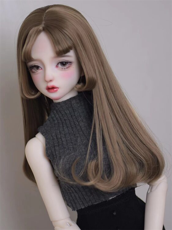 Elegant Short Curly BJD Wig for Dolls | 1/6, 1/4, 1/3, 1/8 Sizes