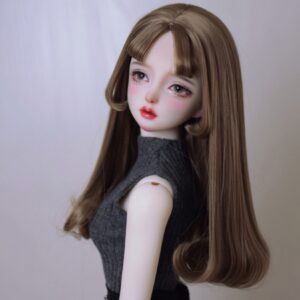 Elegant Short Curly BJD Wig for Dolls | 1/6, 1/4, 1/3, 1/8 Dimensioni