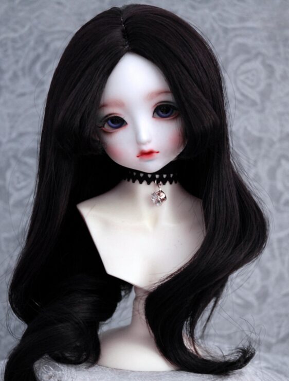 Fashion Doll Wig Bjd Wavy Wigs 1/3 1/4 1/6 BJD Wavy Wig for Dolls