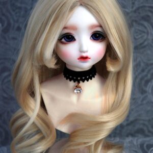 Fashion Doll Wig Bjd Wavy Wigs 1/3 1/4 1/6 BJD Wavy Wig for Dolls