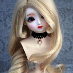 Fashion Doll Wig Bjd Wavy Wigs 1/3 1/4 1/6 BJD Wavy Wig for Dolls