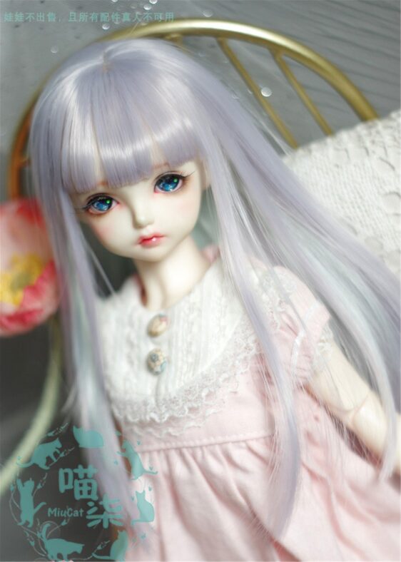 Girl Doll Wig 1/3 1/4 1/6 BJD Wig Long Straight Hair Wigs