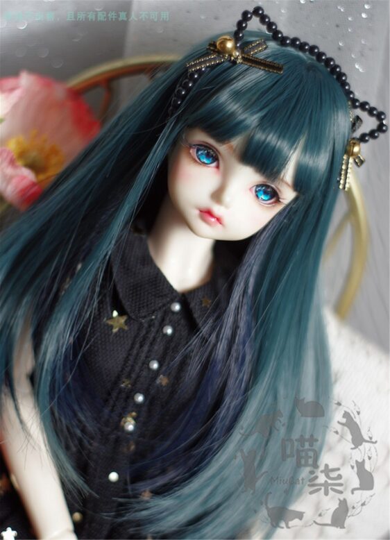 Girl Doll Wig 1/3 1/4 1/6 BJD Wig Long Straight Hair Wigs