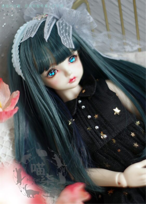 Girl Doll Wig 1/3 1/4 1/6 BJD Wig Long Straight Hair Wigs