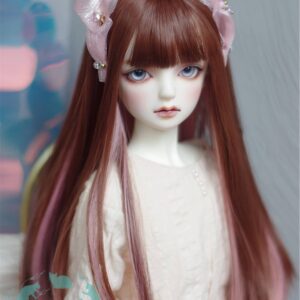 Girl Doll Wig 1/3 1/4 1/6 BJD Wig Long Straight Hair Wigs