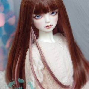 Girl Doll Wig 1/3 1/4 1/6 BJD Wig Long Straight Hair Wigs