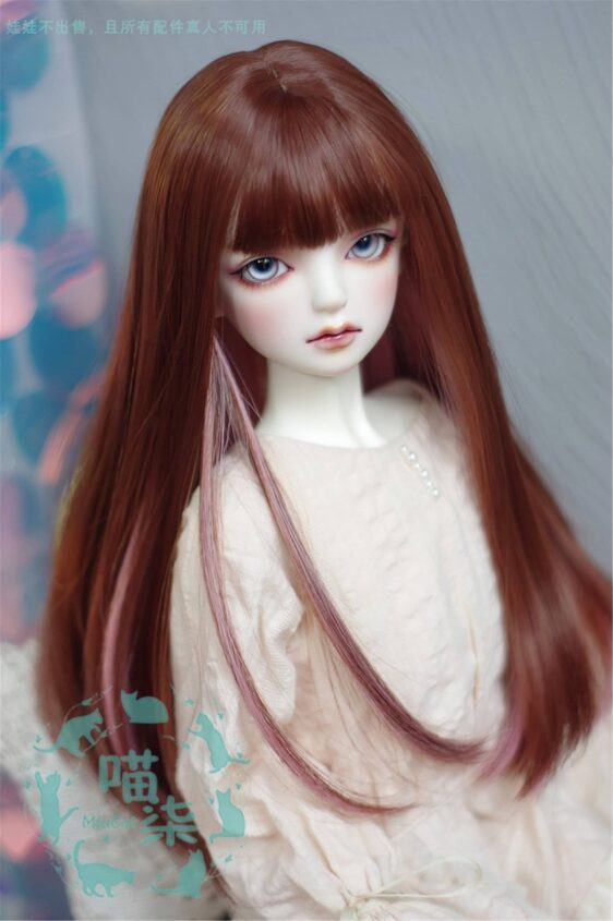 Girl Doll Wig 1/3 1/4 1/6 BJD Wig Long Straight Hair Wigs