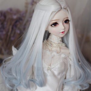 Gradient Long Curly BJD Wig – Fashion Hair for 1/3, 1/4, 1/6 인형