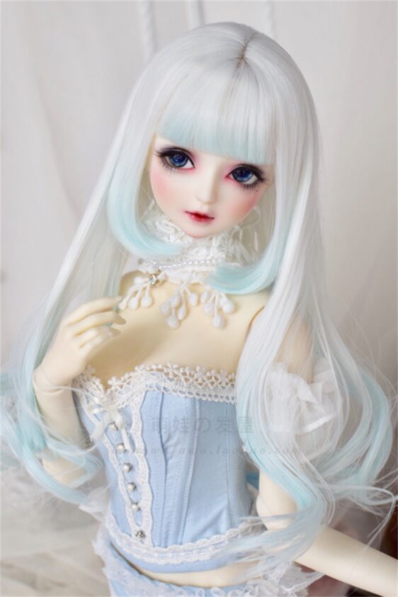 Gradient Long Wavy BJD Wig – Perfect for 1/3 SD, 1/4 MSD, and 1/6 YoSD Dolls