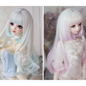 Gradient Long Wavy BJD Wig – Perfect for 1/3 SD, 1/4 MSD, and 1/6 YoSD Dolls