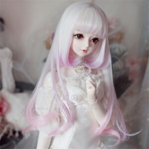 Gradient Long Wavy BJD Wig – Perfect for 1/3 SD, 1/4 MSD, E 1/6 YoSD Dolls