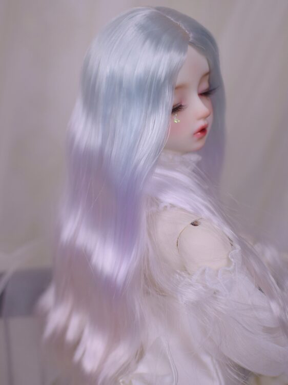 Gradient Wavy BJD Doll Wig - Big Curly Fashion for Every Doll