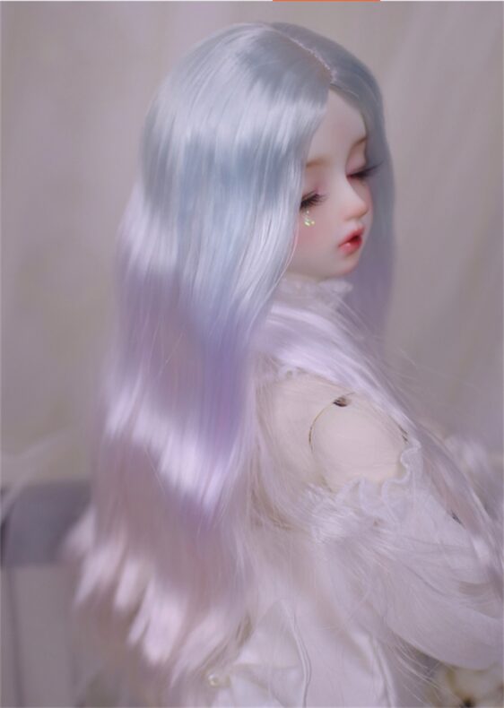 Gradient Wavy BJD Doll Wig - Big Curly Fashion for Every Doll