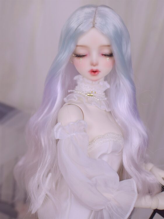 Gradient Wavy BJD Doll Wig - Big Curly Fashion for Every Doll