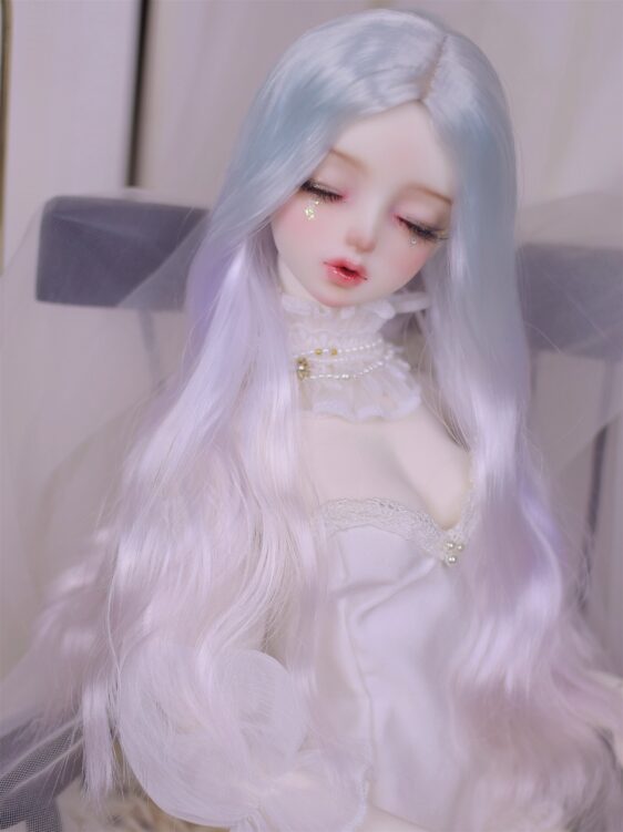 Gradient Wavy BJD Doll Wig - Big Curly Fashion for Every Doll