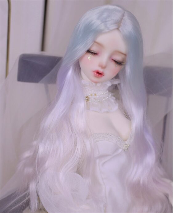 Gradient Wavy BJD Doll Wig - Big Curly Fashion for Every Doll