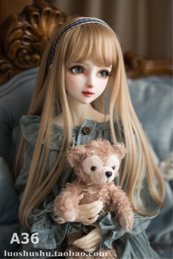 Hair Bjd long wig -1/6 1/3 1/4 BJD Doll