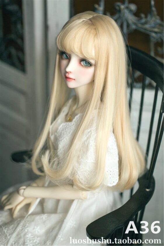 Hair Bjd long wig -1/6 1/3 1/4 BJD Doll