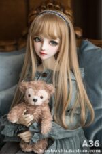 Hair Bjd long wig -1/6 1/3 1/4 Doll BJD