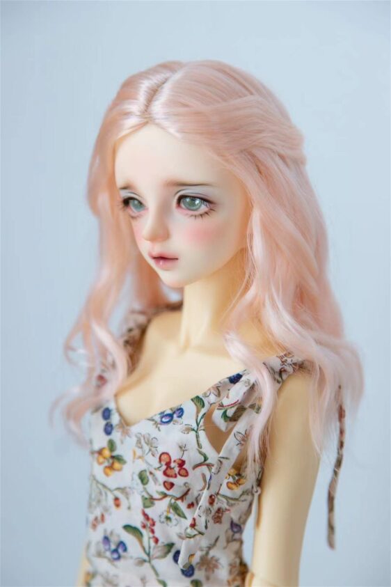 Long Curly BJD Wig for 1/3 & 1/4 Dolls - Image 4