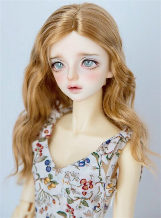 Long Curly BJD Wig for 1/3 & 1/4 Dolls - Image 2