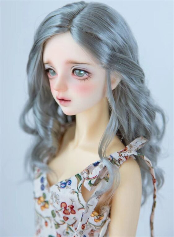 Long Curly BJD Wig for 1/3 & 1/4 Dolls - Image 10