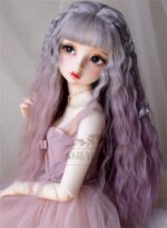 Imitation Mohair Braided BJD Wig - Long Wavy Gradient Color Doll Hair