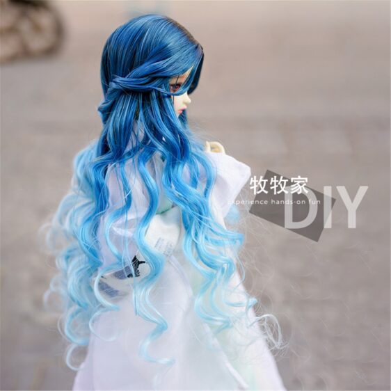 Long Big Wavy Curly Hair - 1/3 1/4 1/6 BJD