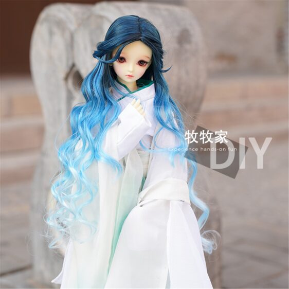 Long Big Wavy Curly Hair - 1/3 1/4 1/6 BJD