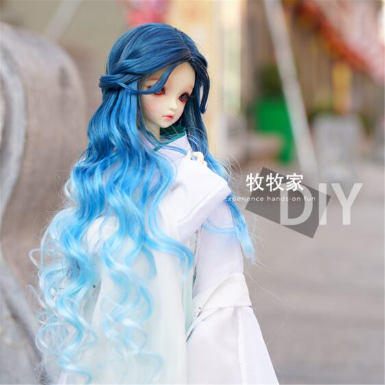 Long Big Wavy Curly Hair - 1/3 1/4 1/6 BJD