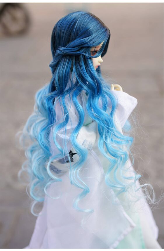 Long Big Wavy Curly Hair - 1/3 1/4 1/6 BJD