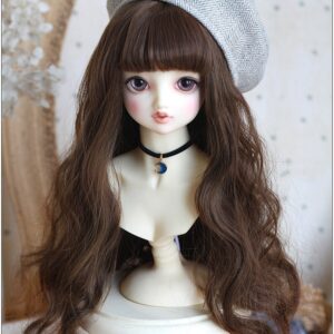 Long Curly BJD Wig | 1/3, 1/4, 1/6, 1/8 Doll Hair for Blythe, Sd, Msd, Yosd