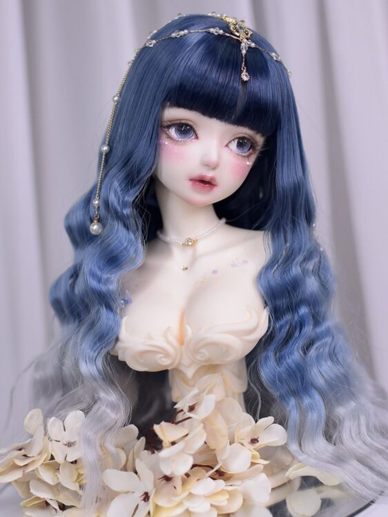 Long Curly BJD Wig – Big Waves for 1/3, 1/4, 1/6 & Blythe Dolls