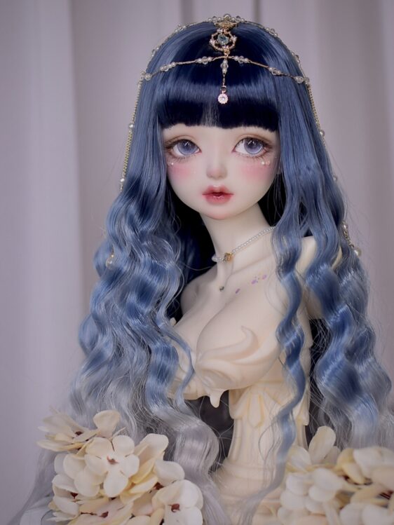 Long Curly BJD Wig – Big Waves for 1/3, 1/4, 1/6 & Blythe Dolls