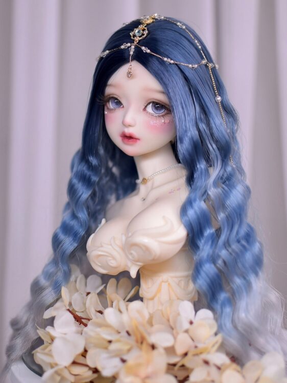 Long Curly BJD Wig – Big Waves for 1/3, 1/4, 1/6 & Blythe Dolls