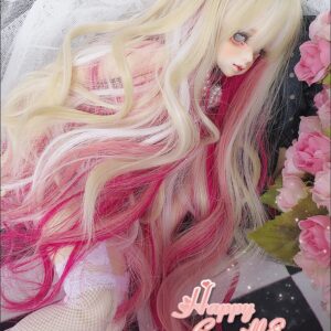 Long Curly BJD Wig – For SD, Smart Dolls, and More